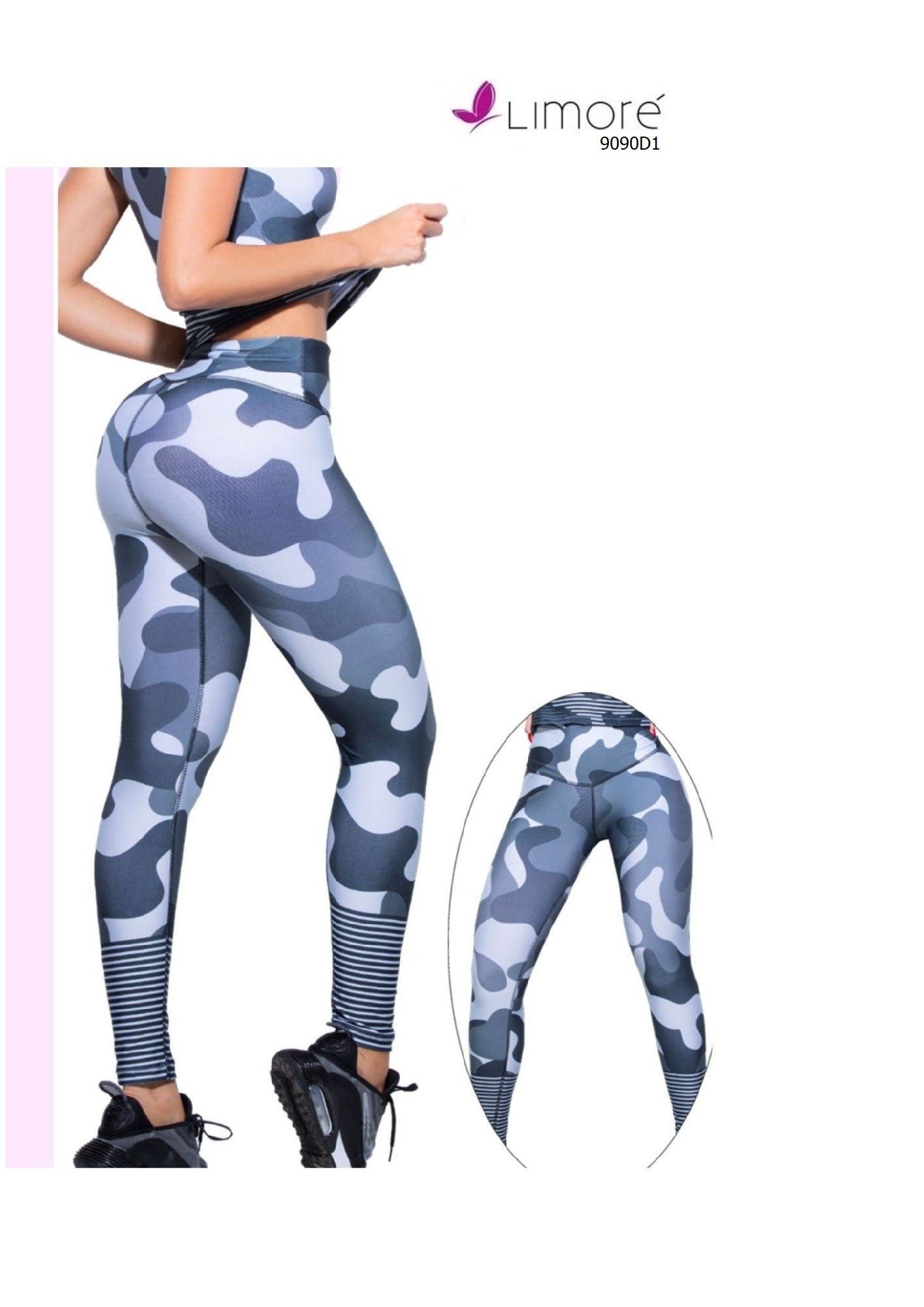 LEGGINS • Deportivo (Gris)