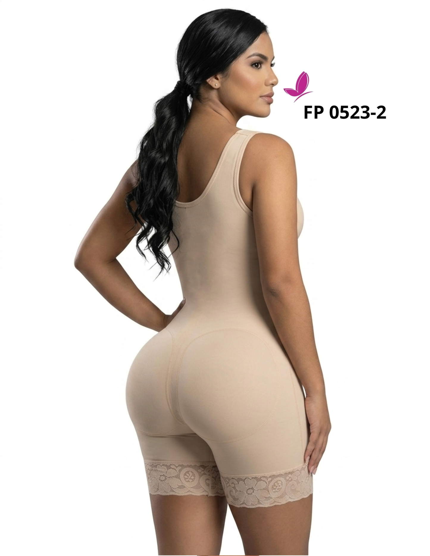 Faja Reductora Enteriza Pitbull FP0523_2 | Moldeo integral y realce natural de glúteos